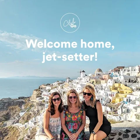 EF Go Ahead Tours offer / promotion ad: Welcome home, jet-setter! Craving another epic journey? Your Welcome Home Credit is only valid for a limited time, so book now.