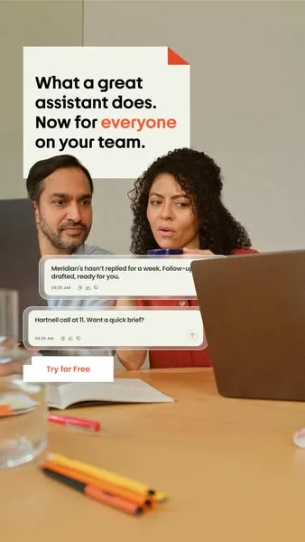 Fyxer static image ad: Plenty of tools can draft an email. Only one is built on real executive assistant expertise, so it knows what is important and catches what matters.…