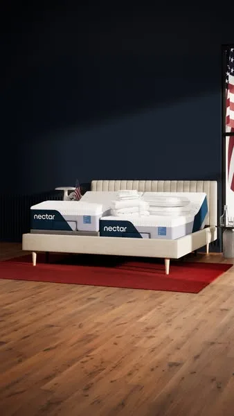 Nectar Sleep static image ad: This bundle outsleeps beds that cost twice as much.