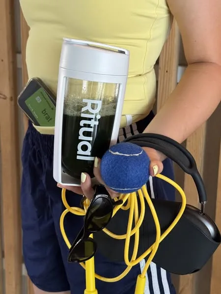 Ritual lifestyle / destination ad: Oh, you lift at the gym? Cute. 💚 For girls on the go, life is the pull-up bar. Tell us your strongest flex that isn't gym-related.