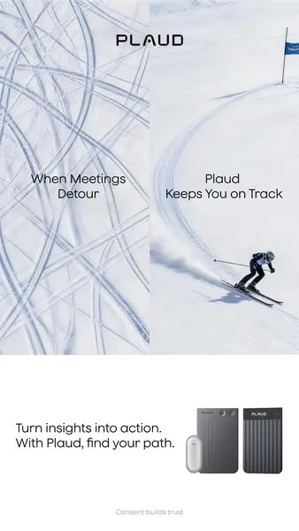 Plaud static image ad: 🎯Discover the future of note-taking with Plaud
