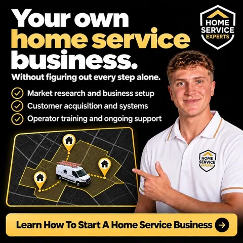 Parker Smith static image ad: Private equity firms have tripled their acquisitions of home service businesses in the last five years. They're buying them because the demand is…