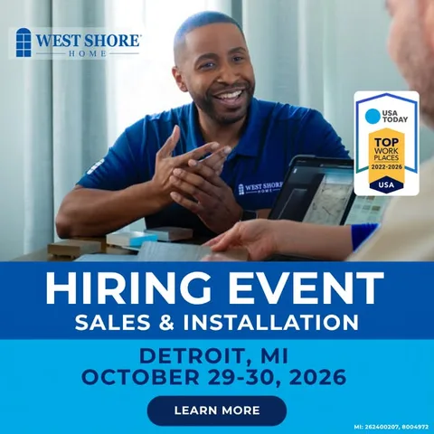 West Shore Home static image ad: USA TODAY named us a Top Workplace five years running. Come see why in person.