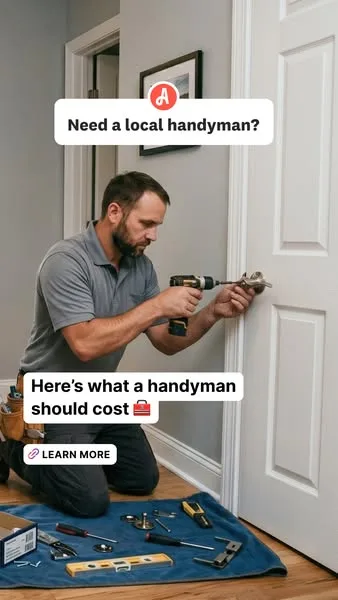 Angi static image ad: Get ratings and reviews, request and compare quotes, and find a handyman in your area with Angi.