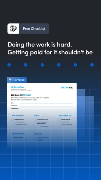ServiceTitan static image ad: Stop letting late invoicing tie up your cash flow.
