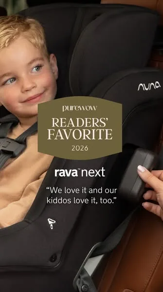 Nuna testimonial / review ad: Parents trust it. Readers voted for it. Find out what's to love about the RAVA next convertible car seat.